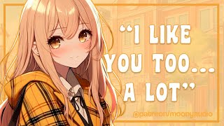 ASMR  Popular Girl Finds Out You Like Her F4A Popular Girl x Shy Listener Friends to [upl. by Attenyw]