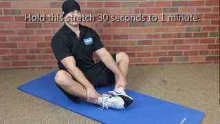 Sitting Adductor Stretch or Butterfly Stretch [upl. by Yblok]