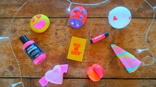 LUSH VALENTINES GIVEAWAY 2017  REVIEW [upl. by Boelter]