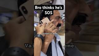 Bro thinks he’s SOS  blackball by SOS  seedhe maut diss track ytshorts shorts memes [upl. by Labina]