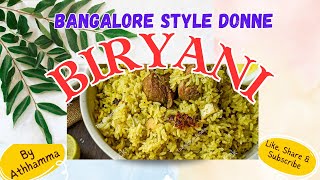 Spicy Donne Biryani  Bangalore Style Dhonne Biryani  Best Street Style Donne Biryani in Bangalore [upl. by Corin476]