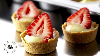 Professional Baker Teaches You How To Make CREAM TARTS [upl. by Ajiam570]