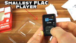 SanDisk Sansa Clip mp3 player unboxing  Start up [upl. by Dinnie]