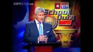 ESPN School Quiz2012National Grand Finals [upl. by Dihahs66]