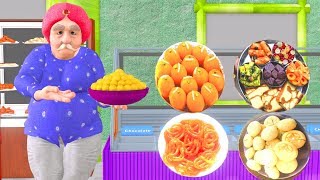 मिठाईवाला  Lalchi Mithaiwala  हिंदी कहानियाँ  Funny Hindi Comedy Videos Desi Comedy [upl. by Awahsoj]