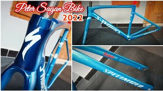 Peter Sagan Menangis melihat ini‼️Custom Paint SWORKS Tarmac SL7 Peter Sagan Edition 2022 [upl. by Ylatfen]