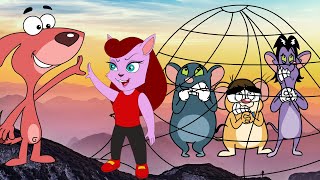 RatATat  Love is in the Candy Rat Catcher Trap 💘 Cartoons  Chotoonz Kids Funny Cartoon Videos [upl. by Enram]