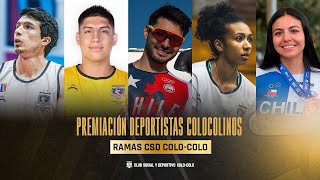 PREMIACIÓN DEPORTISTAS COLOCOLINOS 2023 [upl. by Kucik248]