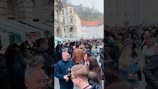 Slovenia Ljubljana 09 Nov 2024 와인축제 [upl. by Nandor]