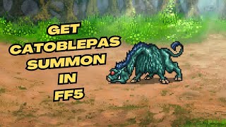 Acquire the Catoblepas summon in Final Fantasy V [upl. by Roddie]