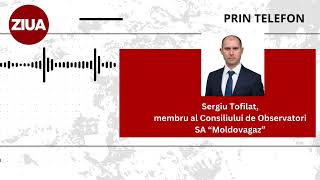 Membrul Consiliului de observatori al Moldovagaz Sergiu Tofilat despre o posibilă criză a gazelor [upl. by Imaj856]