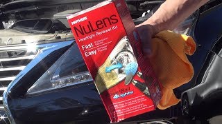 How to clean and restore your headlight back to new using Mothers Headlight Nulens Kit [upl. by Nylecyoj]