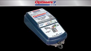 Smart starter battery life extending charger  OptiMate 7 Ampmatic [upl. by Eniamrahs]