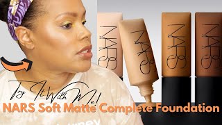 Trying Nars Soft Matte Complete Foundation Moorea [upl. by Lugo615]