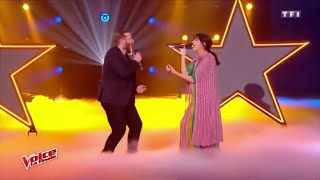 Nicola Cavallaro amp Nolwenn Leroy  As Stevie Wonder cover  The Voice France 2017 [upl. by Adora932]