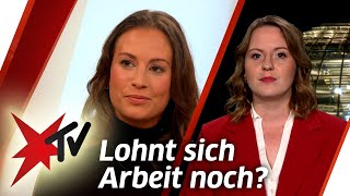 BürgergeldErhöhung Lohnt sich arbeiten noch  stern TV Talk [upl. by Lledyr529]