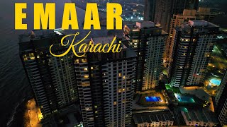 Emaar DHA Phase 8 Karachi  Aerial View [upl. by Eugine]