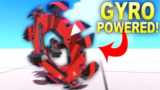 Building a Monowheel Powered by Gyro Stabilizers [upl. by Zosi]