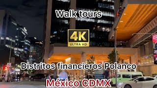 Distritos financieros Polanco CDMX 4k walk grabado con iPhone 15 pus [upl. by Emanuele]