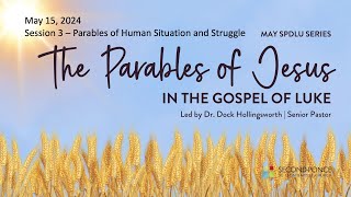 Session 3  Parables of Human Situation and Struggle [upl. by Antonietta]