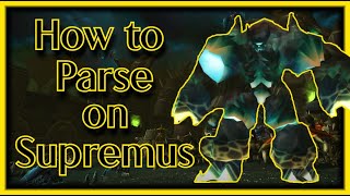 How to do more damage on Supremus in Black Temple  TBC Classic Warlock parsing guide [upl. by Coralie]