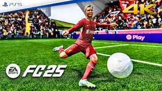 FC 25  Liverpool vs Arsenal  Premier League  PS5 4K [upl. by Nirrej]