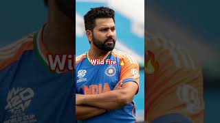 🔥WILD FIRE 🔥 Indian cricket team Indian all players wild fire kingkohli rohitsharma ipl cricket [upl. by Emmalynn]