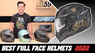 Best Full Face Motorcycle Helmets under 200 for 2022 by SpeedAddictscom [upl. by Aloiv891]