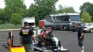 IT LIVES The Nitro MegaRita Machine Fires Up at Team Kalitta [upl. by Ahsei943]