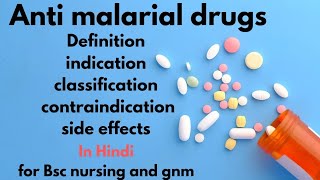 Anti malarial drugs [upl. by Anoet]