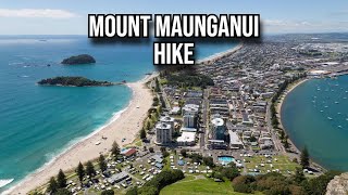 Hiking up Mount Maunganui  Tauranga Trip 2024  Part Two [upl. by Lunnete868]