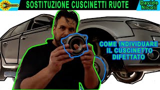 Come individuare il cuscinetto ruota che fa rumore GUIDA ALLA SOSTITUZIONE [upl. by Ibob]