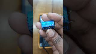 How to test electrolytic capacitor using Analog multimeter capacitor multimeter testing [upl. by Nanine]