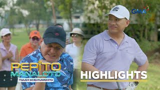 Pepito Manaloto  Tuloy Ang Kuwento Pepito at Tommy nandaya sa golf tournament YouLOL [upl. by Ecnedac]