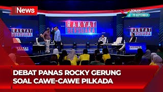 Debat Panas Rocky Gerung Saling Sindir Lawan Silfester Matutina Soal Pilkada  iNews Prime 0409 [upl. by Eibloc]