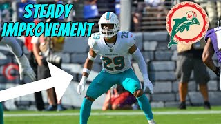 Film Breakdown Brandon Jones Makes Multiple Impact Plays vs the Jets [upl. by Ynaffad]