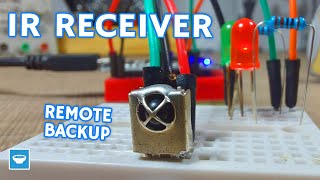 Make an IR receiver and salvage IR remote codes from a dying remote controller [upl. by Llevrac]