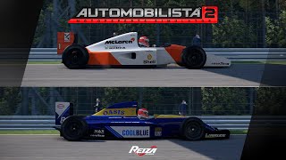 Automobilista 2  Passive vs Active Suspension Demo [upl. by Rosinski]