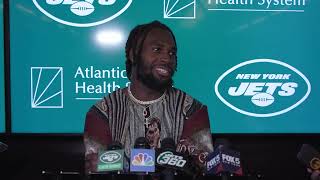 quotIt Was A Blessing To Be Out Therequot  Zonovan Knight Media Availability  The New York Jets  NFL [upl. by Ellary]