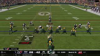 LIVE  Week 7  GB 42 vs HOU 51 [upl. by Bivins]