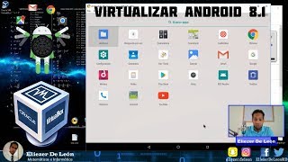 COMO VIRTUALIZAR ANDROID 81 CON VIRTUALBOX [upl. by Alden333]