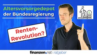 Altersvorsorgedepot  alles was du wissen musst 💡  finanzennet ratgeber [upl. by Artus990]