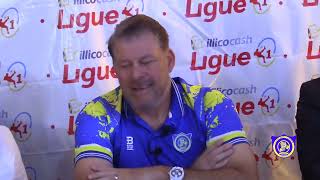 🗣️🎙️L Eymael «Je promets quon va se donner à 100 pour obtenir le meilleur résultat possible » [upl. by Aseuqram]