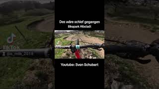 Bikepark Albstadt mtb downhilllife downhillmtb downhillbike crash downhillmountainbike funny [upl. by Persse405]