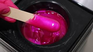 Waxness Neon Series Magenta Rosin Free Gel Hard Wax [upl. by Asaph]