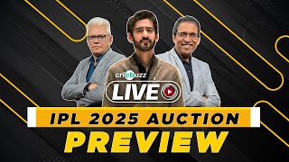 Cricbuzz Live IPL 2025 Auction Special ft Harsha Bhogle Joy Bhattacharjya amp Gaurav Kapur [upl. by Izzy308]