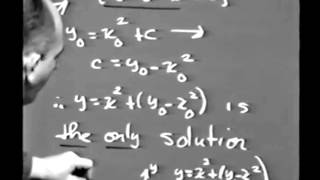 Differential Equations Lec 1 The Concept of General Equation Trivial Solutions [upl. by Bruell]