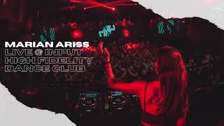 Marian Ariss  Input High Fidelity Dance Club Barcelona 13082022 [upl. by Acissaj]