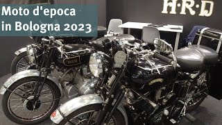 Motorräder auf der Auto e Moto depoca in Bologna 2023 [upl. by Marylin]