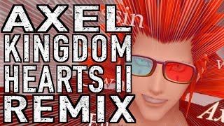 Kingdom Hearts II Remix  Axel Burn Baby [upl. by Ivo]